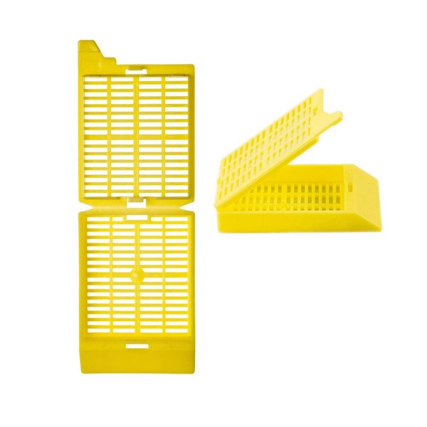 One Piece Tissue Cassette, yellow